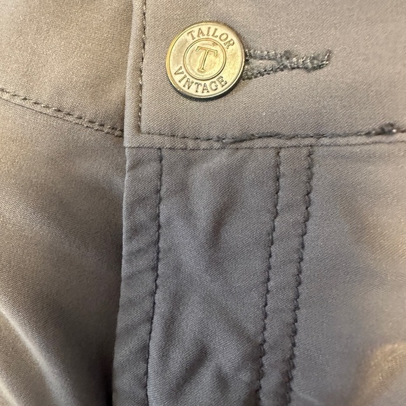 Tailor Vintage Connecticut Originals Canaan Slim Fit Men's Gray Shorts 34W - Picture 4 of 8